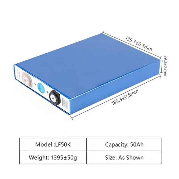 GaiaRay EVE LF50K 50Ah 3.2V LiFePO4 Battery – Bild 2