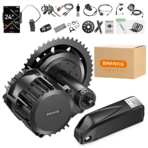 BAFANG Mid Drive Kit BBS02B/BBS-HD 500W 750W 1000W Mid Motor CAN Bus Electric Bike Conversion Kit with VD03 Display & Battery