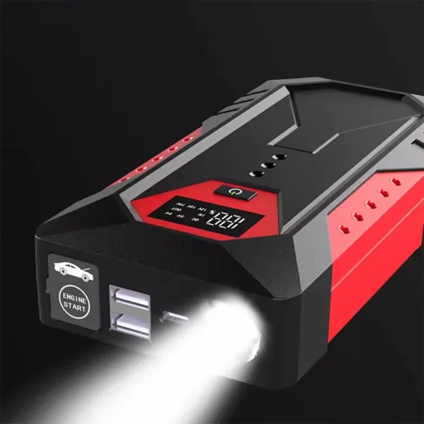 GKFLY 12V Portable Car Jump Starter 18000mAh Auto Battery Booster Charger Car Emergency Booster 800A Power Bank Starting Device - Image 4