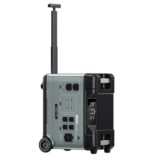 OUKITEL Abearl P5000 Portable Power Station 5120Wh LiFePO4 5x2200W AC Outlets 1800W Fast AC Charging 15 Outputs with Wheels - Image 5