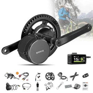 Bafang 250w 36v kit complet Mid Drive Motor 8fun BBS01 Bicycle Electric eBike Conversion Kit Powerful Central e-Bike Engine