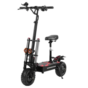 BOYUEDA S3-11 Electric Scooter 6000W Dual Powerful Motor 60V38AH Battery 120KM Max Range 85KM/H Speed Foldable Adult E-Scooter