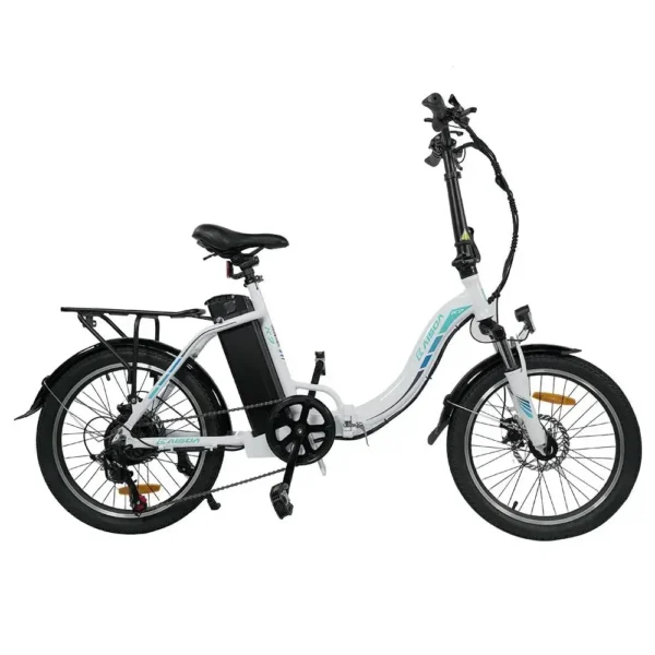 KAISDA K7 350W 36V 12.5Ah 28km/h 45-75km 20" Folding Electric Moped Bike - Image 6