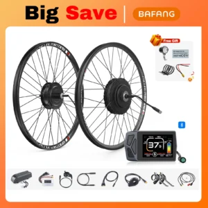 Bafang G020 48V 500W Hub Motor Electric Bicycle Wheel Kit Rear Drive eBike Conversion Kit 26 27.5 28 29 Inch 700C Bike Engine