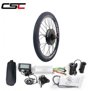 ebike Conversion Kit 26in 27.5in 29inch e-bike 48V 1000W 1500W hub motor Wheel gearless bike Kit MTX SUNRINGLE Electric bicycle