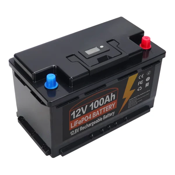 USAMR 100Ah 12V LiFePO4 Battery - Image 2