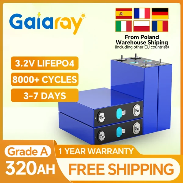 GaiaRay LF280K 320Ah 3,2 V LiFePO4 aku