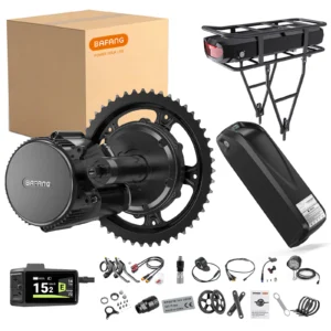 BAFANG 36V 250W Mid Motor Drive Conversion kit With 17.4Ah 25Ah Li-ion Battery Eletrical Bike Ebike Motor Kit For City Commute