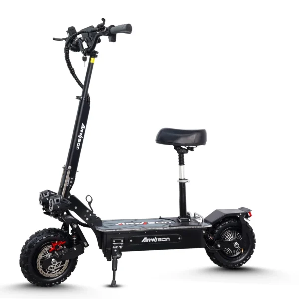Arwibon Q06Pro 5600W 60V 27Ah 55-75km/h 50-70km 11" Two-Wheel Electric Scooter - Image 3