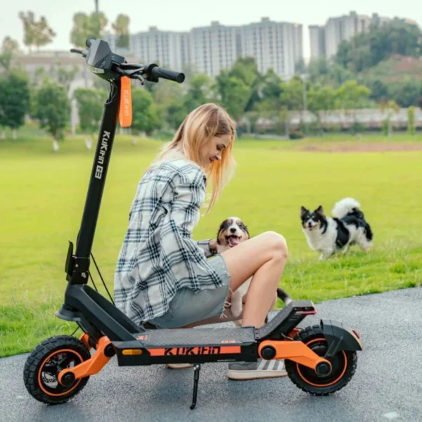 KuKirin G3 Electric Scooter Peak 1450W Motor 63km Max Range 52V 18Ah 52KM/H Speed Touchable Display Control Off-road EScooter - Image 2