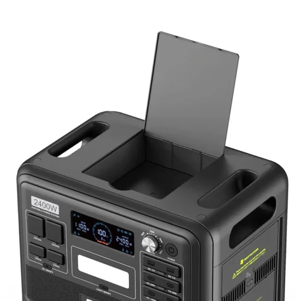 FOSSiBOT F2400 Portable Power Station 2048Wh/640000mAh LiFePO4 Battery 2400W(4600W Peak) Solar Generator 1.5 Hours Fast Charging - Image 2