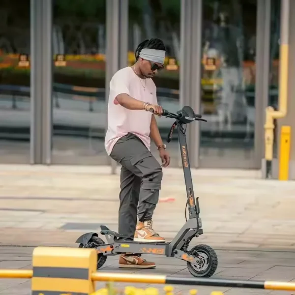 KuKirin G2 Electric Scooter Adult,Peak 1200W Motor 48V15.6Ah Battery,9 "Tire,45 km/h Max Speed,65km Range,Foldable Kick EScooter - Image 3