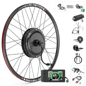 48V1000W Hub Motor kit 26" 27.5" 29" 700C Wheel Size Ebike Conversion Kit Brushless Gearless Ebike Motor Electric Bike Kit