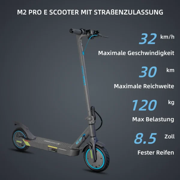 HONEYWHALE 500W 30Km 32km/h Electric Scooter