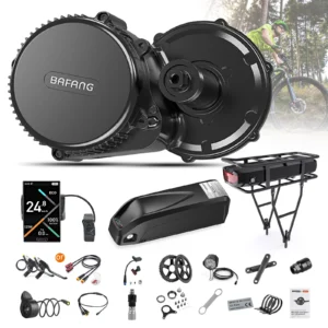 Bafang 1000W 750W 500W 250W Mid Drive Motor 36V 48V 52V Electric Bike Conversion Kit Hailong Lithium Battery BBS01B BBS02B BBSHD