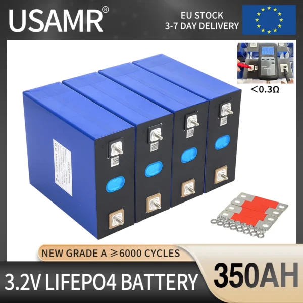 USAMR 350Ah LiFePO4 Battery Cells 3.2V