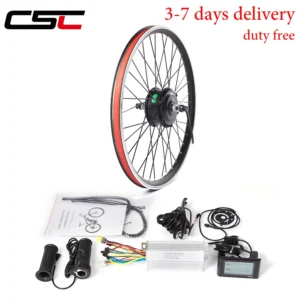 Electric bicycle Conversion Kit 36V 350W 500W ebike Front Rear 250W electric bike motor Kit 20in 26in 27.5in 29in 700C Wheel