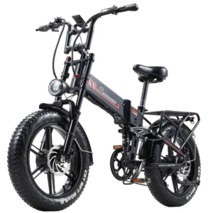 RANDRIDE YX20M elektriskais velosipēds 48V20AH akumulators 2000W divu motoru CST 20*4.0" riepa 52km/h elektriskais velosipēds kalnu bezceļu e-velosipēds