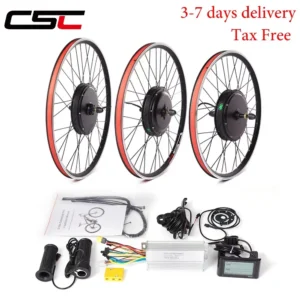 Electric bicycle Conversion Kit 36V 250W 350W 500W e bike Front Rear 48V 1000W 1500W electric bicycle Kit motor 20in-29in Wheel