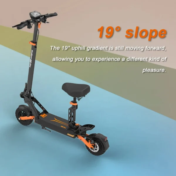 KuKirin G2 Pro 1000W 48V 15.6Ah 45KM/H 58KM 9" Off-Road Kick Scooter - Image 4