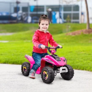 HOMCOM Electric Quad for Children 18-36 Months 6V Advance Reverse 72x40x45,5cm