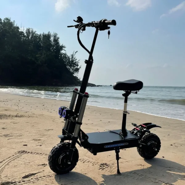 Electrib E5B 6000W 60V 40Ah 85km/h 150Km 11" Two-Wheel Electric Scooter - Image 5