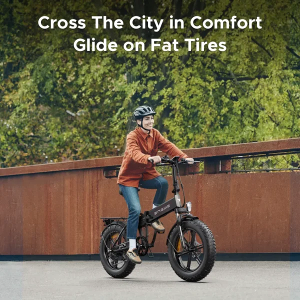 ENGWE EP-2 Pro 250W 48V 13Ah 30-50km/h >60km 20" Folding Electric Bicycle - Image 2