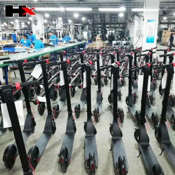 HX X7 350W 36V 5Ah 25km/h 15-60km 10" Foldable Electric Scooter - Image 6