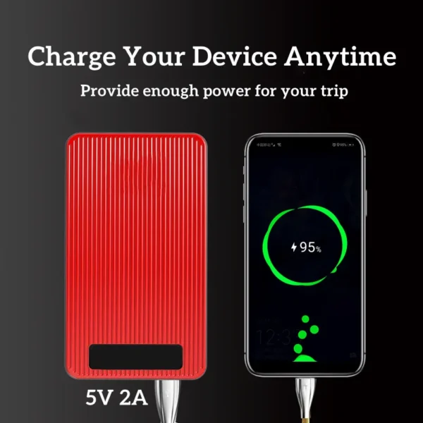 GKFLY Car Battery Jump Starter 800A Portable Car Battery Booster Charger 12V Starting Device Emergency Booster - Image 6