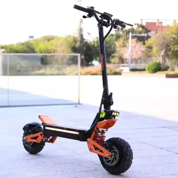 Electrib X5 6000W 60V 38Ah 100KM/H 120KM 11" Two-wheel Electric Scooter - Image 3