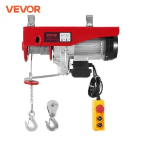 VEVOR 2640Lbs Electric Hoist Winch 230V with 14ft Wired Remote Control 40ft Single Cable Lifting Height Lift Hoist for Garage