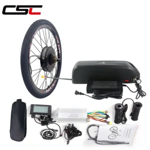 CSC e bike Conversion Kit 48V 1000W 1500W with 48V battery for 26in 27.5in 29inch e-bike motor Wheel bike Kit MTX SUNRINGLE