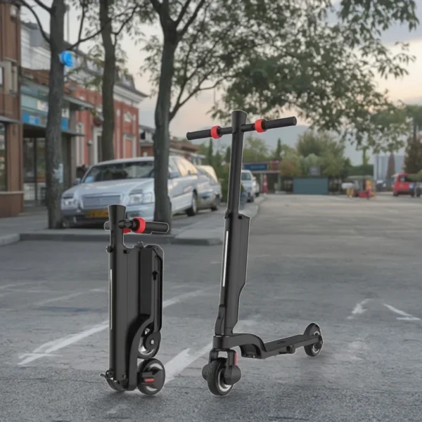 WOYU X6 250W 36V 5Ah 25km/h 40-60km Foldable Two-wheel Scooter - Image 2