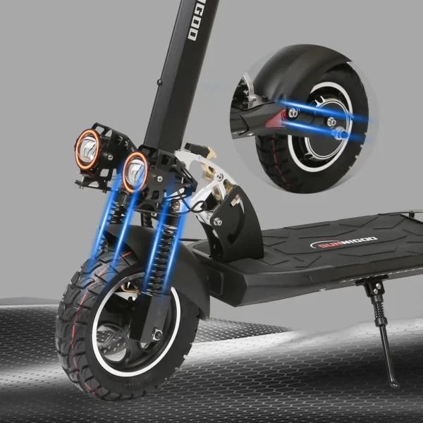 SUNNIGOO N3MAX 800W 48V 15Ah 50km/h 40-60km 10" Two-Wheel Electric Scooter - Image 5