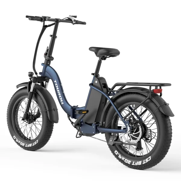 Touroll S2 Adult Bikes 20" 250W Motor Electric Bikes 25km/h 720Wh Battery 120km Range 48V 15Ah Electric Bicycles - Image 2