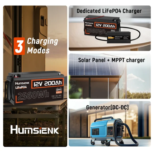 Humsienk 200Ah 12V LiFePO4 Battery - Image 5