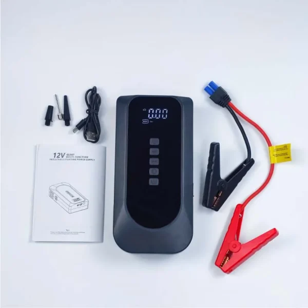 GKFLY 12V Car Jump Starter 16000mAh Start Power Bank Booster External Battery 2000A Starting Device for Petrol Diesel Powerbank - Image 6
