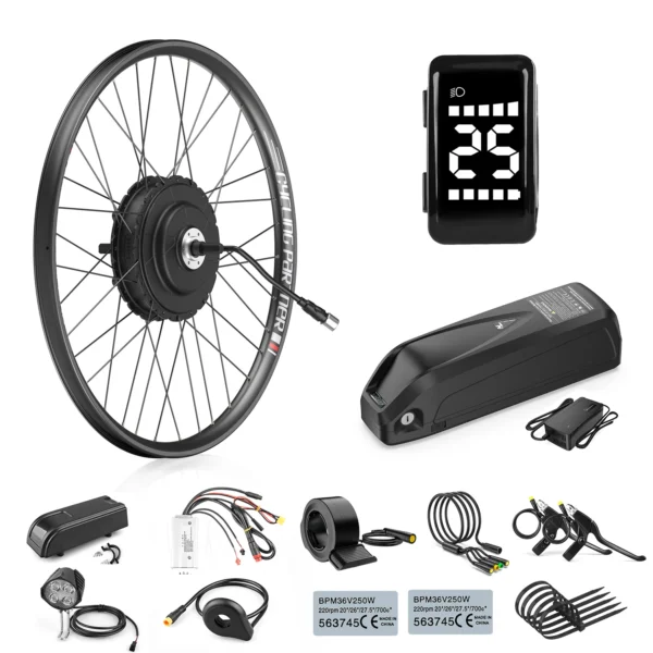 BAFANG Hub Motor Kit 750W 48V Rear Ebike Motor Wheel 19Ah 20Ah Battery Electric Bicycle Conversion Kit For 26-29 inch 700C Bike