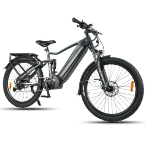Accolmile Electric Mountain Bike Ebike Off-Road 960Wh Battery 750W Mid Motor Cycling Bicycles Mens Trekking MTB [ EU Direct ]