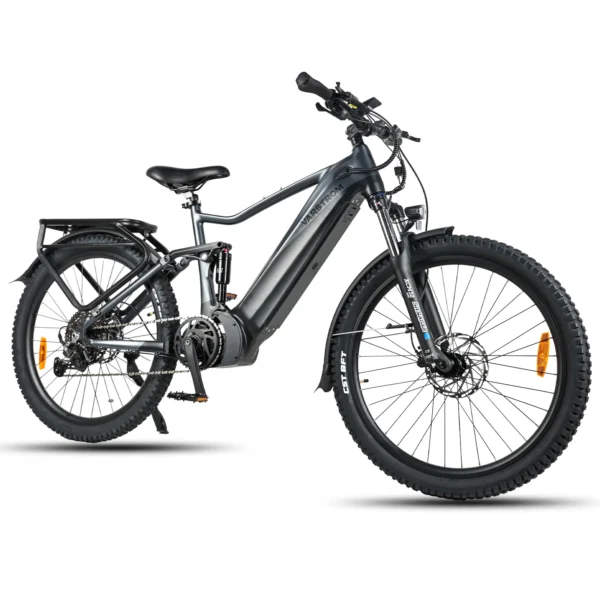 Accolmile Electric Mountain Bike Ebike Off-Road 960Wh Battery 750W Mid Motor Cycling Bicycles Mens Trekking MTB [ EU Direct ]