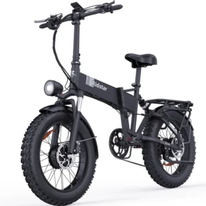 RIDSTAR H20 PRO 2000W 48V 23Ah 30-50km/h >60km 20" Mountain Ebike