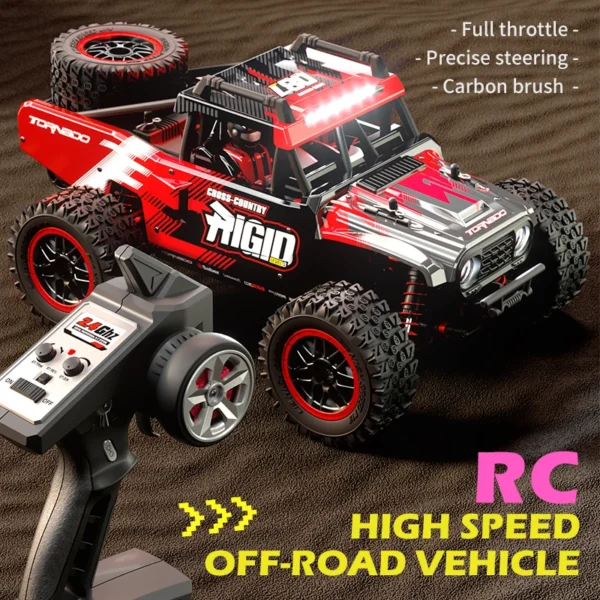 Wltoys C8805 1:14 RC Car 4WD Brushless Electric 70km/h High Speed Off-Road 2.4G Remote Control Cars Drift Monster Truck For Kids - Image 2
