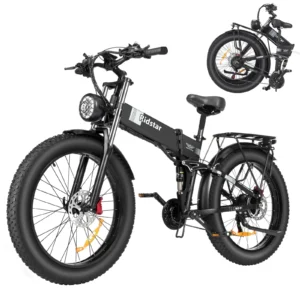 Ridstar H26 Pro 1500W 48V 20Ah 30-50km/h >60km 26" Mountain Electric Bicycle
