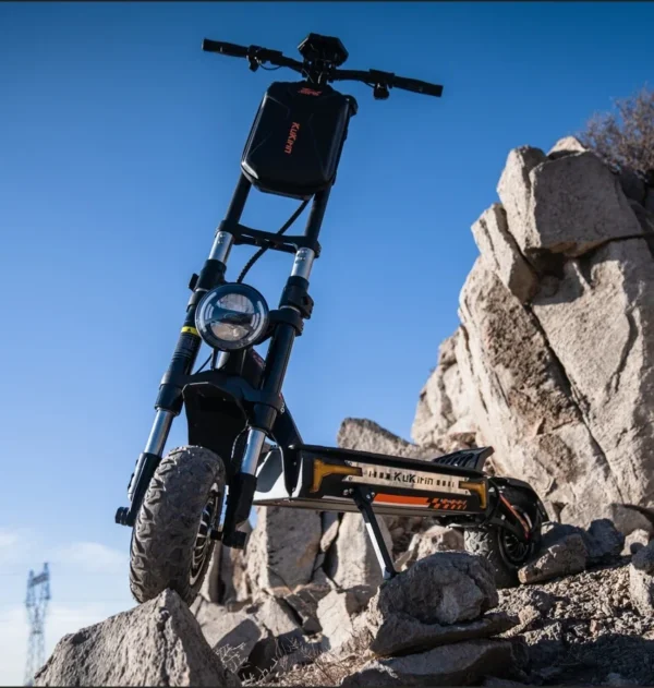 Kukirin G4 Max, G4 Max, 3200W, 60V, 35.2Ah, 86km/h, 95Km, 12" Dual Motor Electric Scooter - Image 3