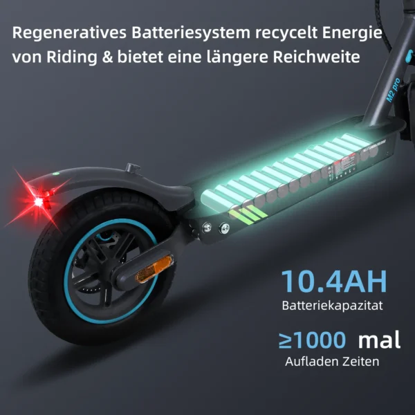 HONEYWHALE 500W 30Km 32km/h Electric Scooter - Image 2