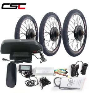 Electric bicycle Conversion Kit hub motor Wheel Brushless 48V 1000W 1500W bike Kit MTX SUNRINGLE e-bike