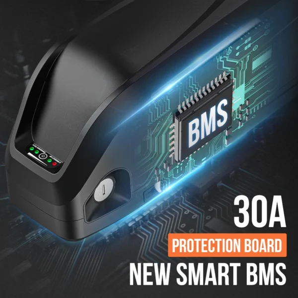 Original 48V Battery 48V 52V 20AH ebike Battery 36V Hailong Max 30A BMS 350W 500W 750W 1000W 18650 21700 Cell BBS02 BBS03 BBSHD - Image 2