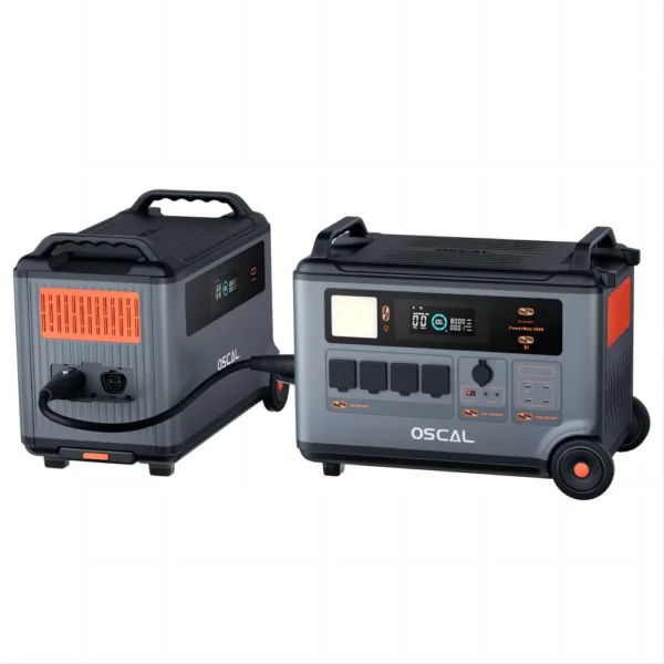 Oscal PowerMax 3600 3600W Power Station 57600Wh Max Battery Expanded form 3.6-57.6 kwh capacity – Image 4