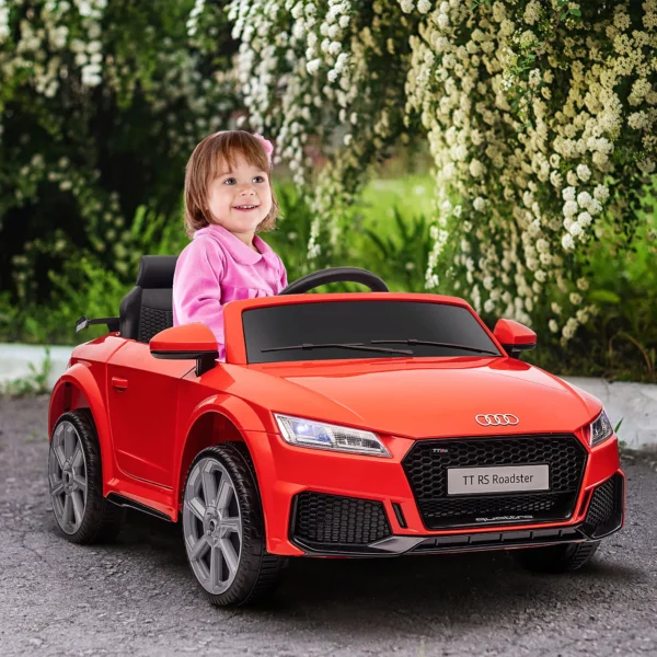 HOMCOM electric car for child + 3 years outdoor with remote control music lights 2 door opening 30kg 115x70x55cm