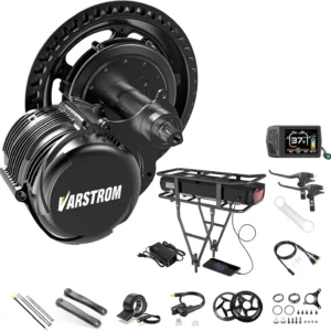 TSDZ8 48V750W (1056W Peak )Mid Drive Kit with Digital Display EKD01 for 68-73MM Bottom Bracket Mountain Bike,Citybike,Tricycle